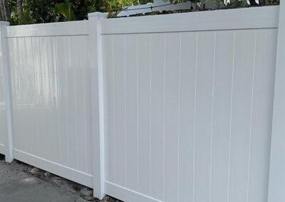 PVC Fencing White