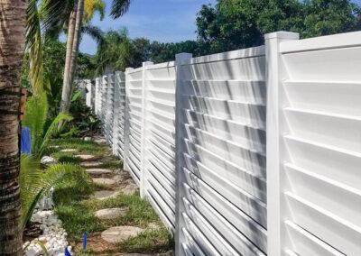 vinyl fence